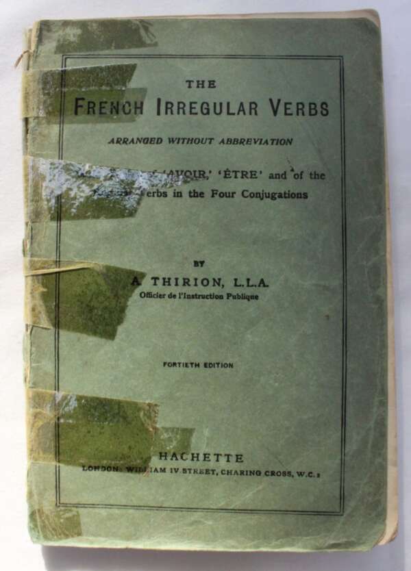 The French Irregular Verbs