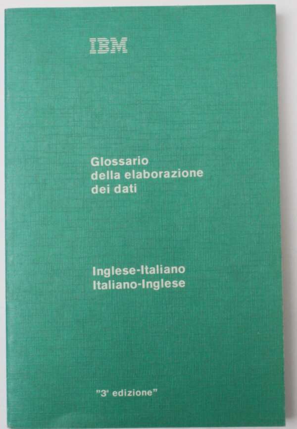 Glossario Della Elaborazione Dei Dati