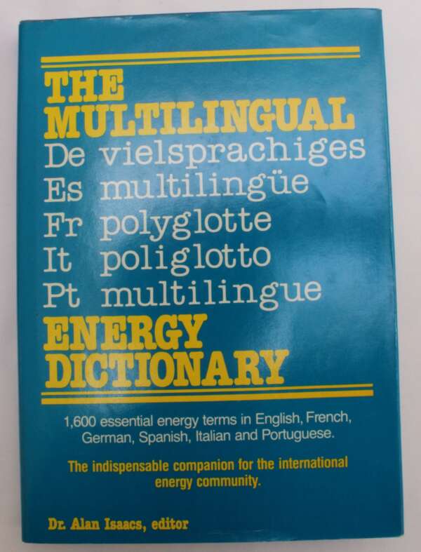 The Multilingual Energy Dictionary