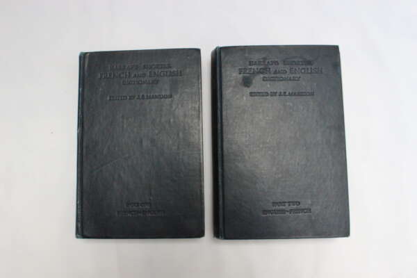 Harrap's Shorter French and English Dictionary - Parts One and Two