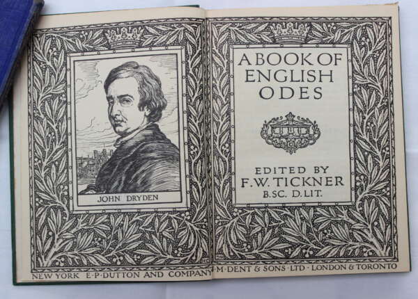 A Book of English Odes