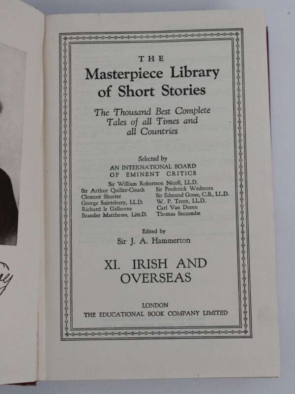 The Masterpiece Library of Short Stories Volumes 11 & 12